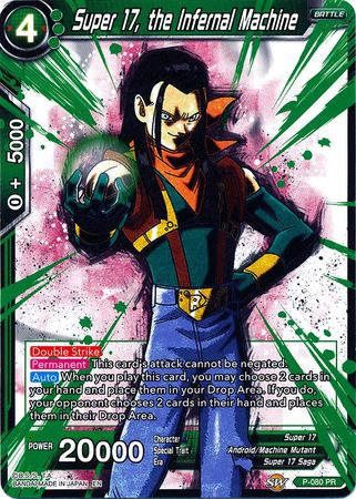 Super 17, the Infernal Machine (Alternate Art) (P-080) [Special Anniversary Set] | Tables and Towers