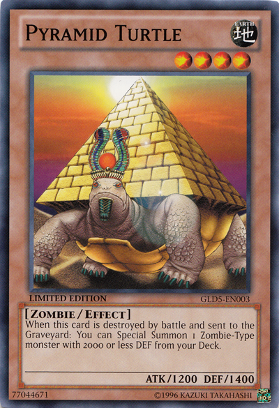 Pyramid Turtle [GLD5-EN003] Common | Tables and Towers