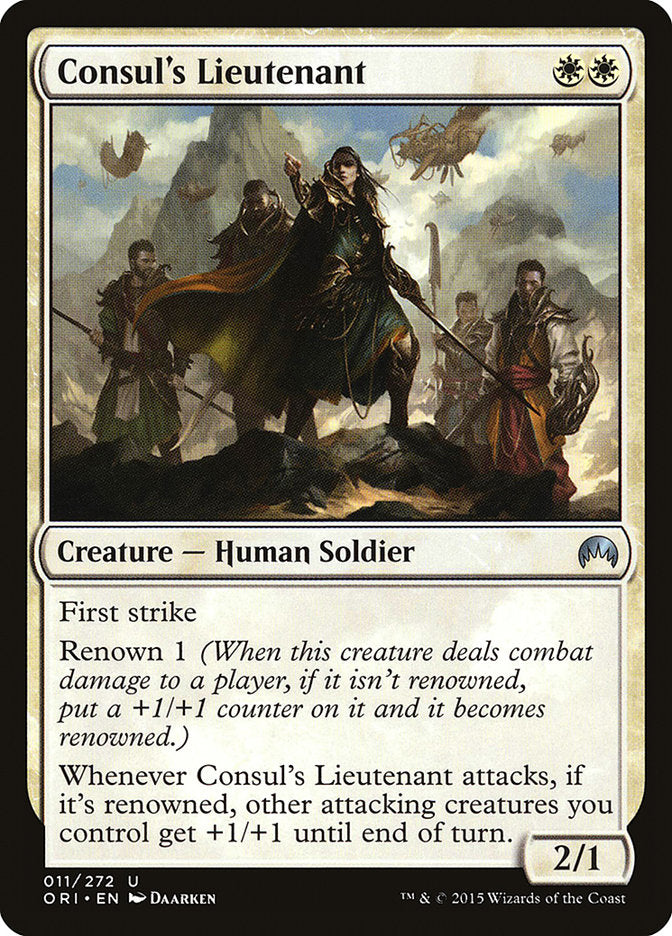 Consul's Lieutenant [Magic Origins] | Tables and Towers