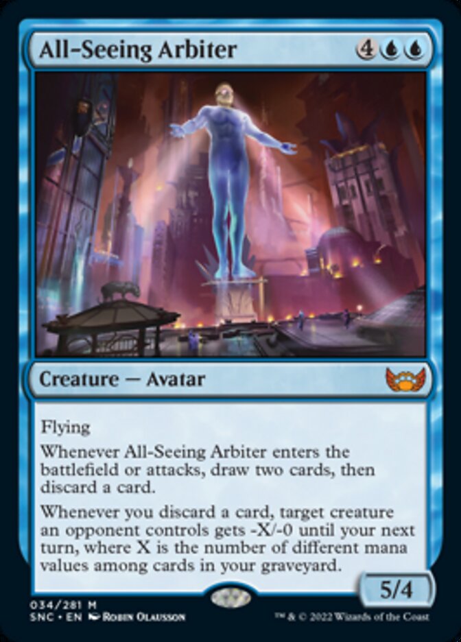 All-Seeing Arbiter [Streets of New Capenna] | Tables and Towers