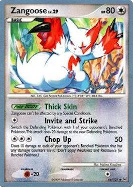 Zangoose LV.29 (66/127) (Queengar - Jason Martinez) [World Championships 2009] | Tables and Towers