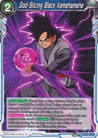 God-Slicing Black Kamehameha (BT10-057) [Rise of the Unison Warrior] | Tables and Towers