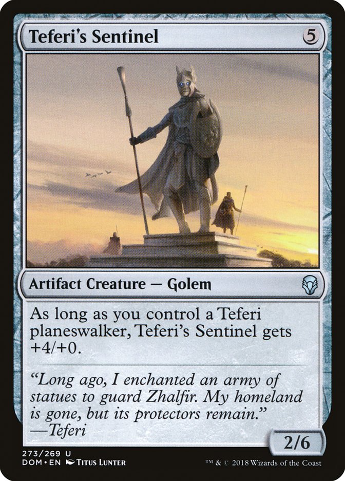 Teferi's Sentinel [Dominaria] | Tables and Towers