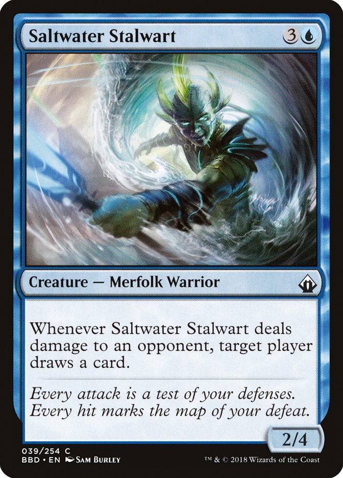 Saltwater Stalwart [Battlebond] | Tables and Towers