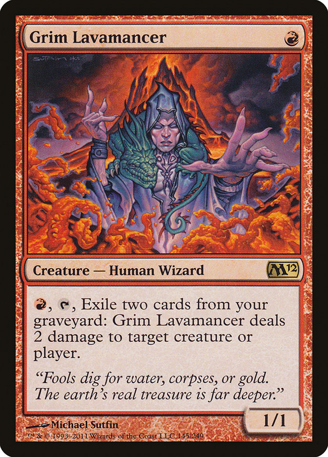 Grim Lavamancer [Magic 2012] | Tables and Towers