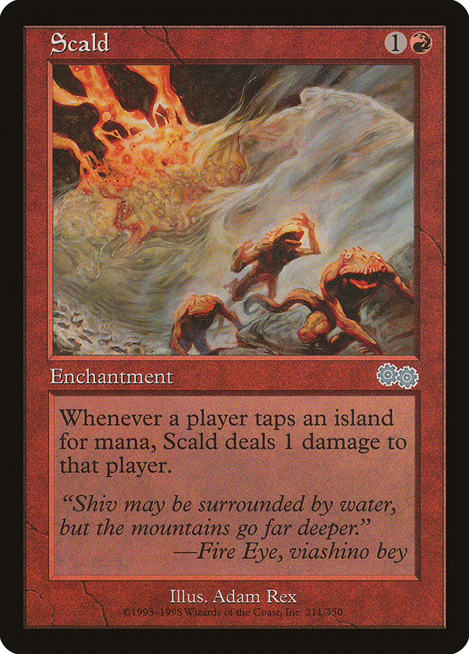 Scald [Urza's Saga] | Tables and Towers