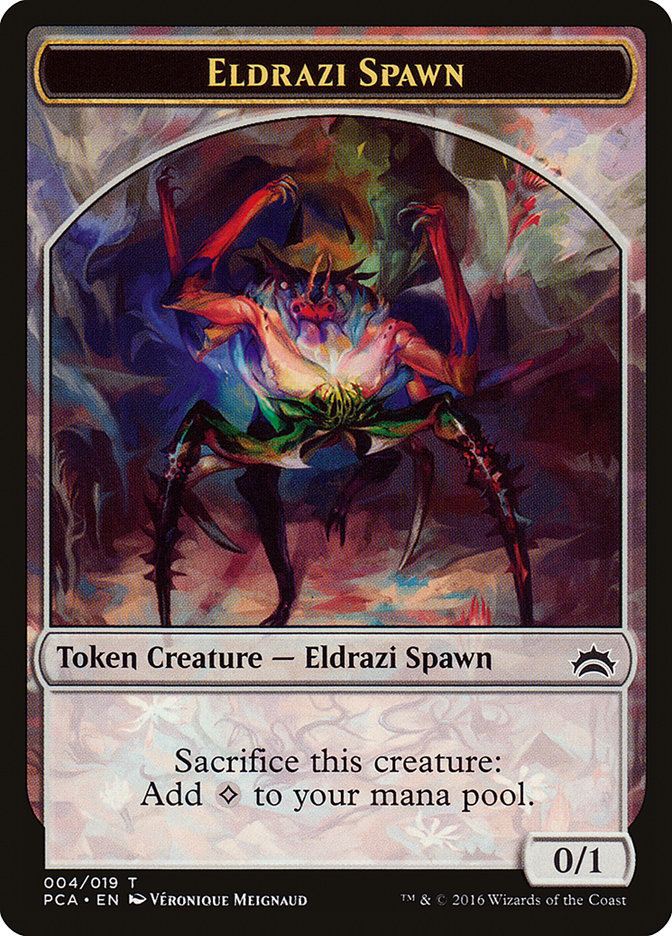 Eldrazi Spawn Token (004/019) [Planechase Anthology Tokens] | Tables and Towers