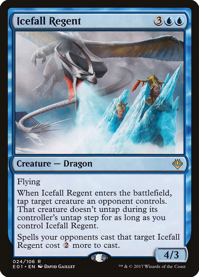 Icefall Regent [Archenemy: Nicol Bolas] | Tables and Towers