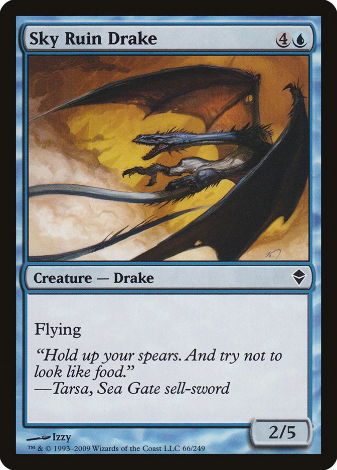 Sky Ruin Drake [Zendikar] | Tables and Towers