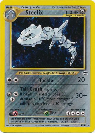 Steelix (15/111) [Neo Genesis Unlimited] | Tables and Towers