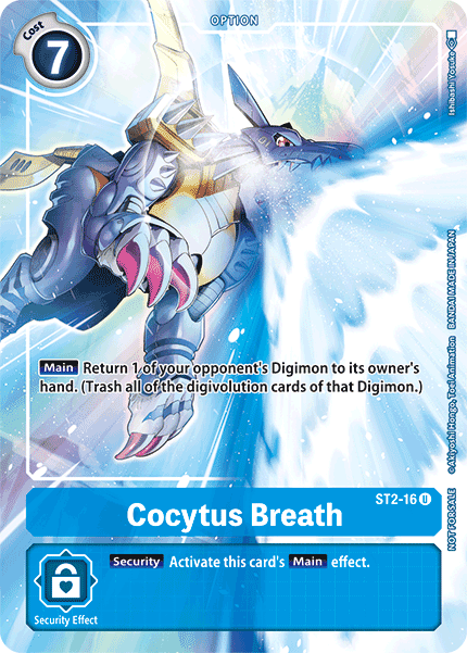 Cocytus Breath [ST2-16] (Tamer's Evolution Box) [Starter Deck: Cocytus Blue Promos] | Tables and Towers