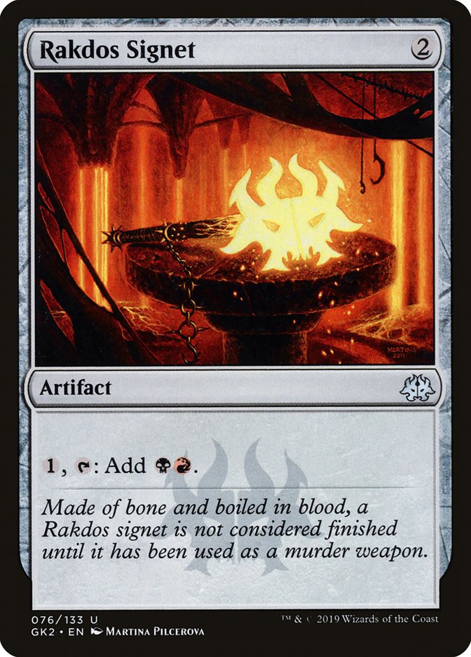 Rakdos Signet [Ravnica Allegiance Guild Kit] | Tables and Towers