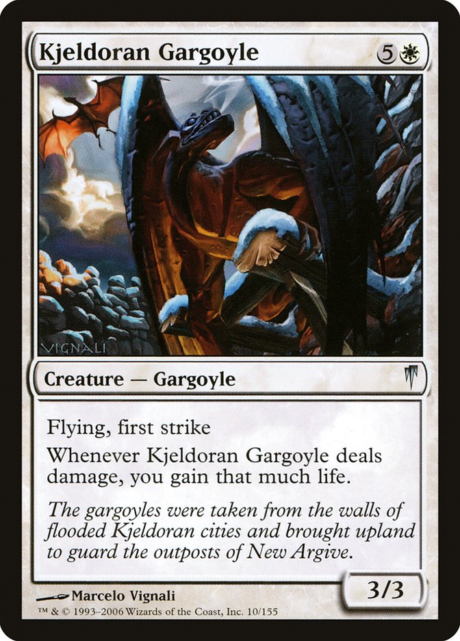 Kjeldoran Gargoyle [Coldsnap] | Tables and Towers