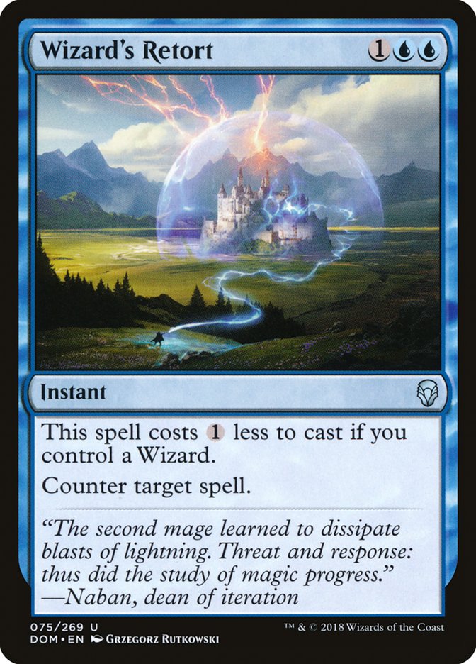 Wizard's Retort [Dominaria] | Tables and Towers