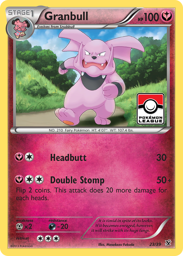 Granbull (23/39) [XY: Kalos Starter Set] | Tables and Towers