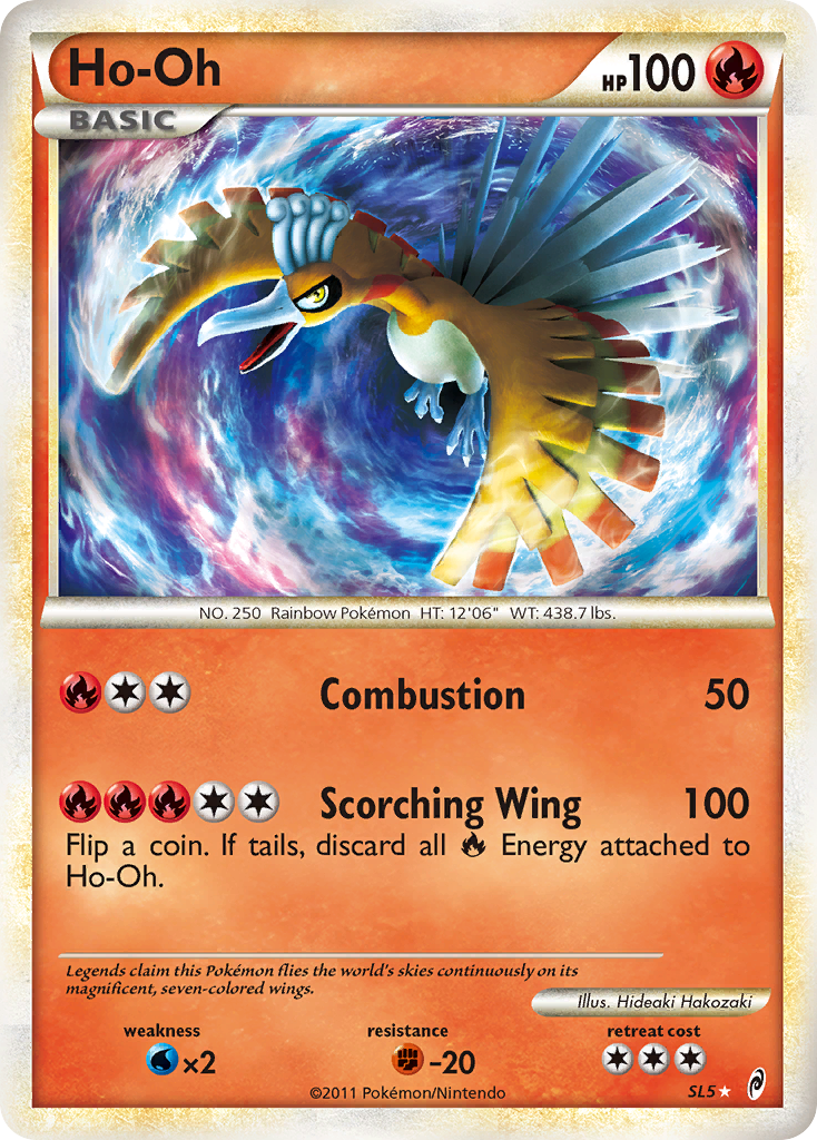 Ho-Oh (SL5) [HeartGold & SoulSilver: Call of Legends] | Tables and Towers