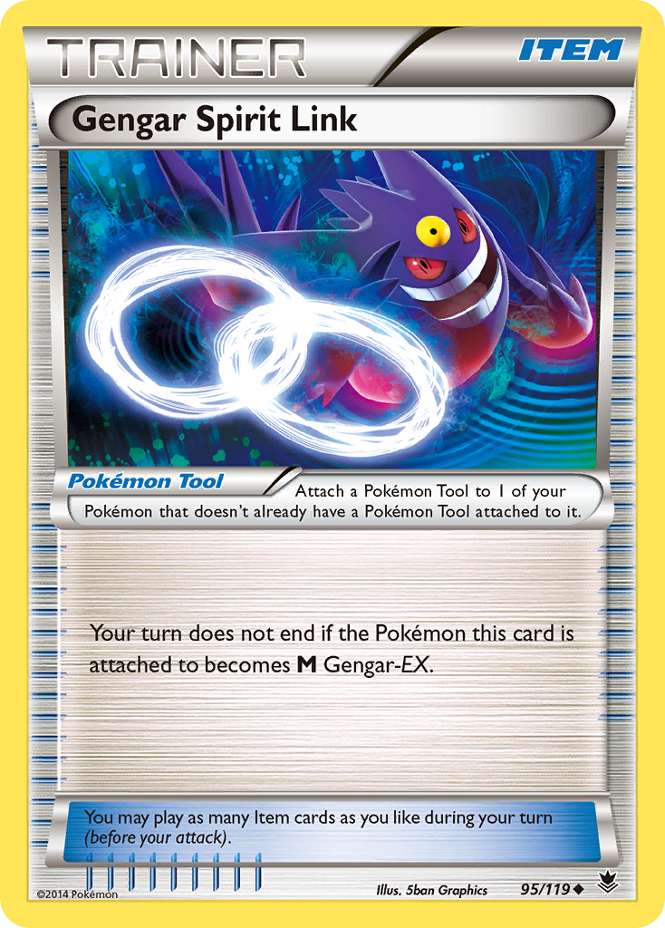 Gengar Spirit Link (95/119) [XY: Phantom Forces] | Tables and Towers