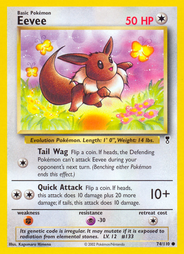 Eevee (74/110) [Legendary Collection] | Tables and Towers