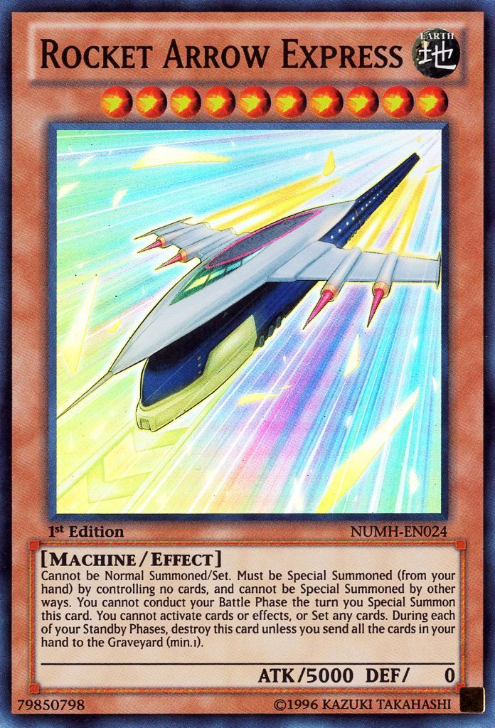 Rocket Arrow Express [NUMH-EN024] Super Rare | Tables and Towers