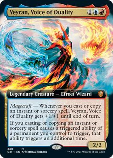 Veyran, Voice of Duality (Extended Art) [Commander 2021] | Tables and Towers