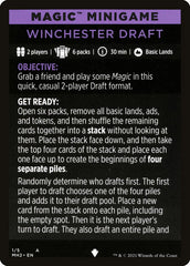 Winchester Draft (Magic Minigame) [Modern Horizons 2 Minigame] | Tables and Towers