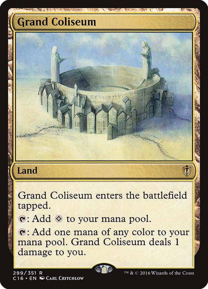 Grand Coliseum [Commander 2016] | Tables and Towers