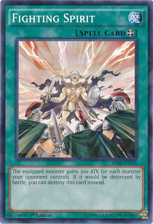 Fighting Spirit [BP03-EN155] Shatterfoil Rare | Tables and Towers