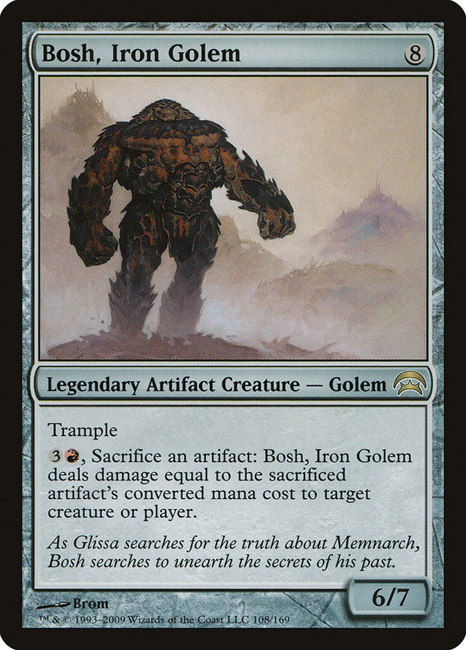 Bosh, Iron Golem [Planechase] | Tables and Towers