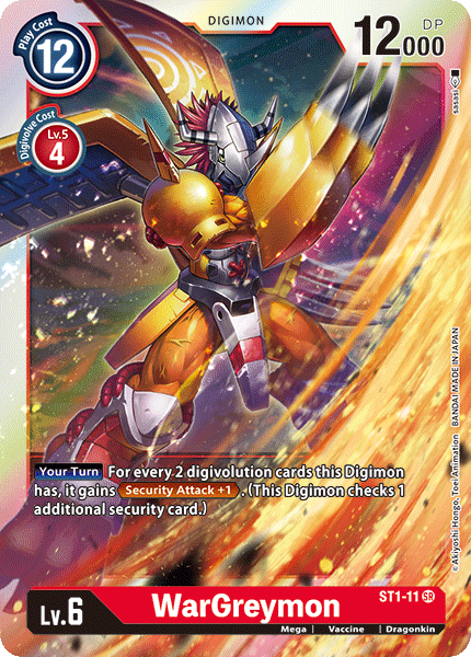 WarGreymon [ST1-11] [Starter Deck: Gaia Red] | Tables and Towers