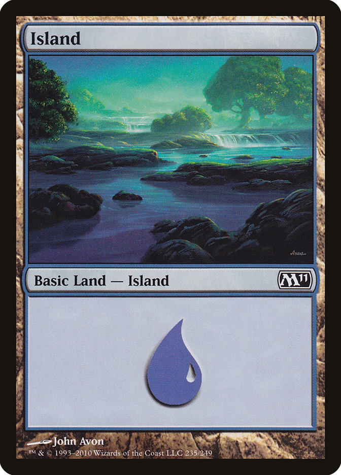 Island (235) [Magic 2011] | Tables and Towers