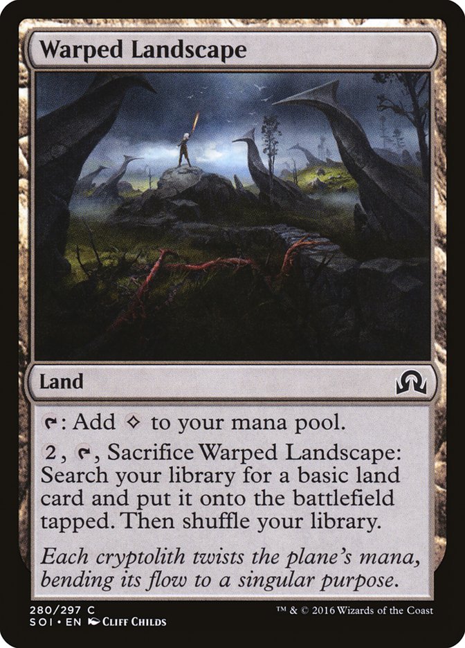 Warped Landscape [Shadows over Innistrad] | Tables and Towers