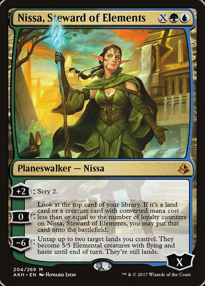 Nissa, Steward of Elements [Amonkhet] | Tables and Towers