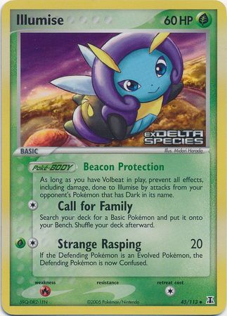 Illumise (45/113) (Stamped) [EX: Delta Species] | Tables and Towers