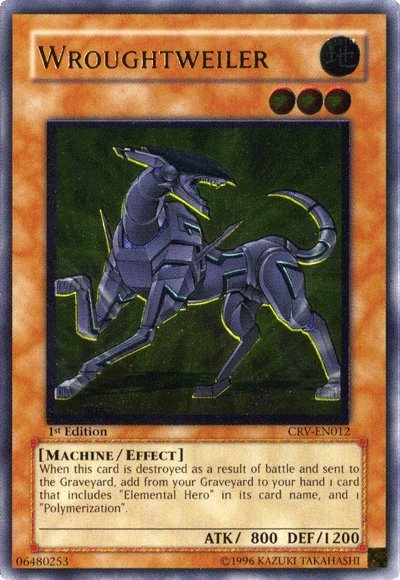 Wroughtweiler [CRV-EN012] Ultimate Rare | Tables and Towers