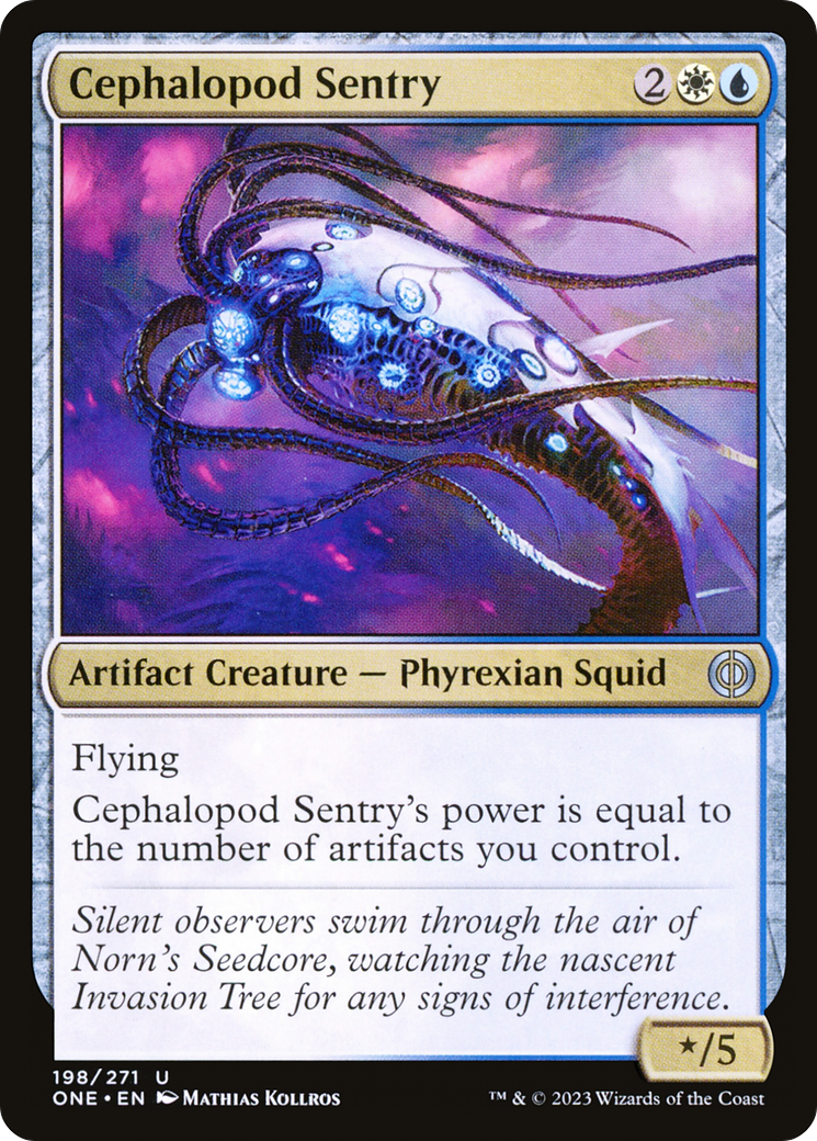 Cephalopod Sentry [Phyrexia: All Will Be One] | Tables and Towers