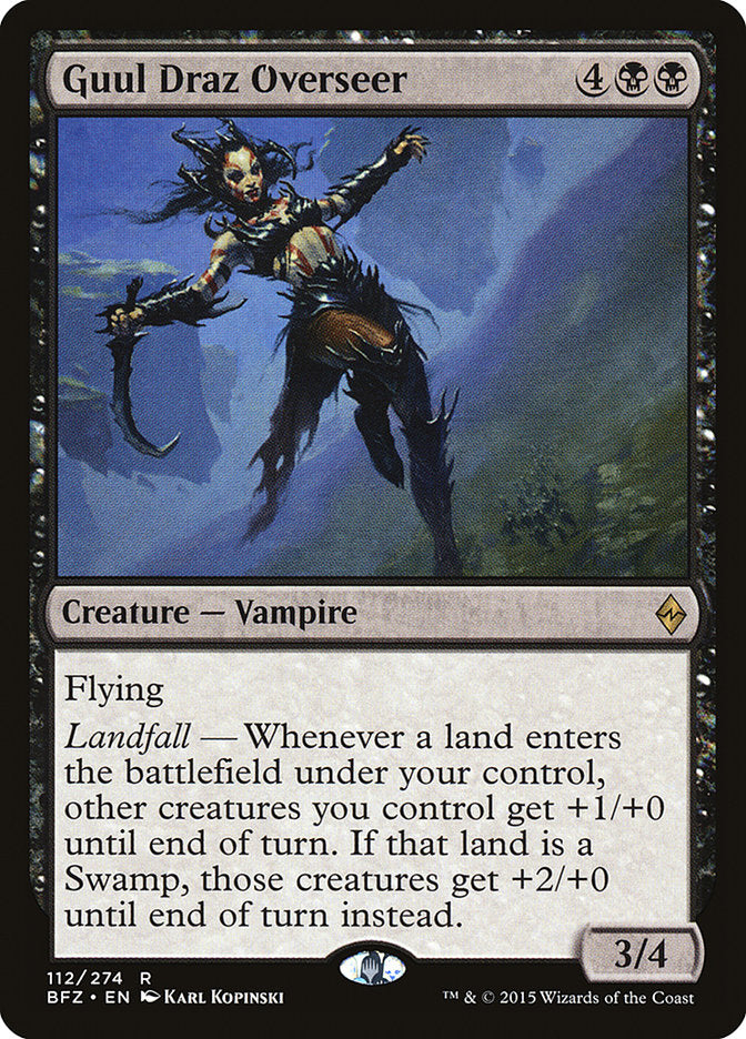 Guul Draz Overseer [Battle for Zendikar] | Tables and Towers