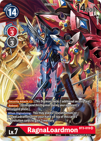 RagnaLoardmon [BT3-019] [Release Special Booster Ver.1.5] | Tables and Towers