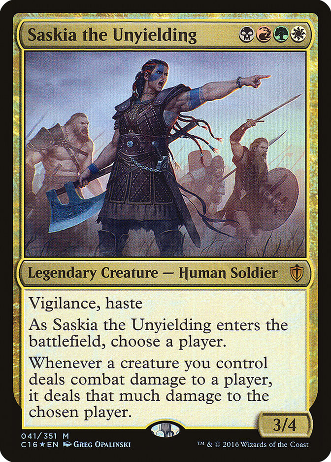 Saskia the Unyielding [Commander 2016] | Tables and Towers