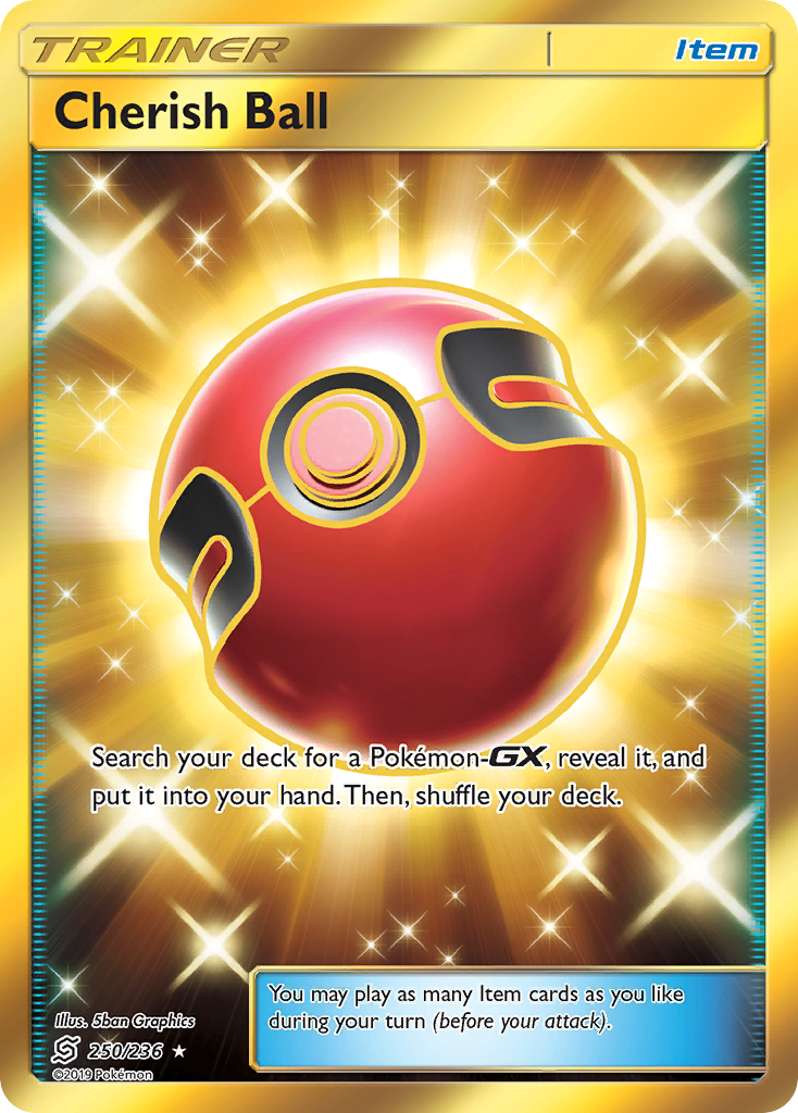 Cherish Ball (250/236) [Sun & Moon: Unified Minds] | Tables and Towers