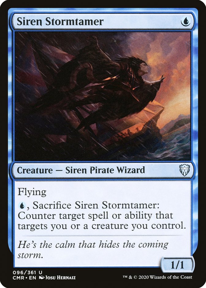 Siren Stormtamer [Commander Legends] | Tables and Towers