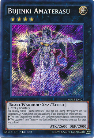 Bujinki Amaterasu [MP15-EN029] Secret Rare | Tables and Towers