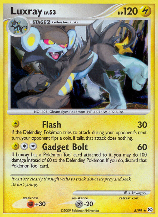 Luxray (5/99) (Theme Deck Exclusive) [Platinum: Arceus] | Tables and Towers