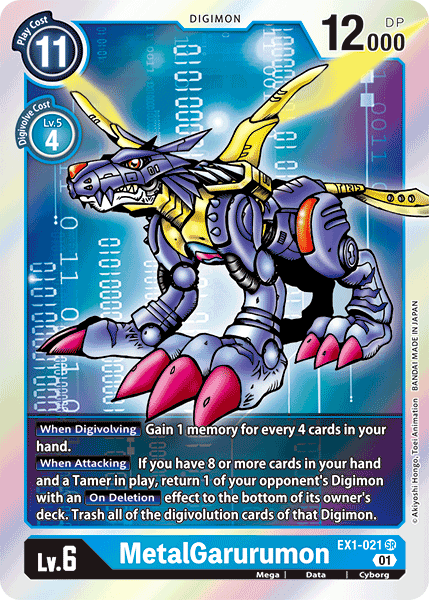 MetalGarurumon [EX1-021] [Classic Collection] | Tables and Towers