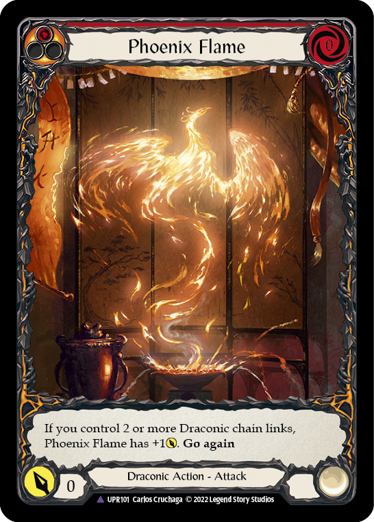 Phoenix Flame (Marvel) [UPR101] (Uprising)  Cold Foil | Tables and Towers