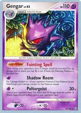 Gengar LV.43 (18/100) (Queengar - Jason Martinez) [World Championships 2009] | Tables and Towers