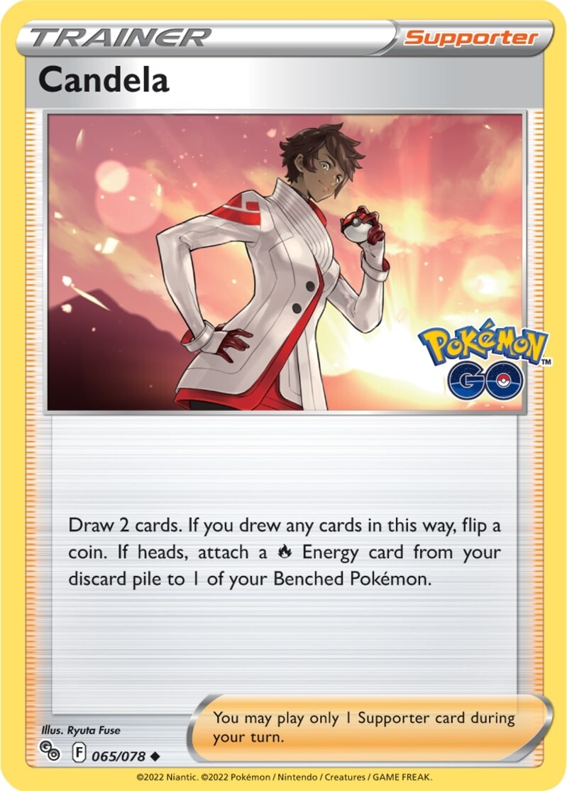 Candela (065/078) [Pokémon GO] | Tables and Towers