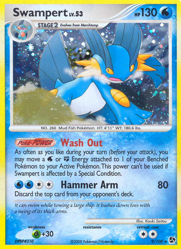 Swampert (9/106) [Diamond & Pearl: Great Encounters] | Tables and Towers