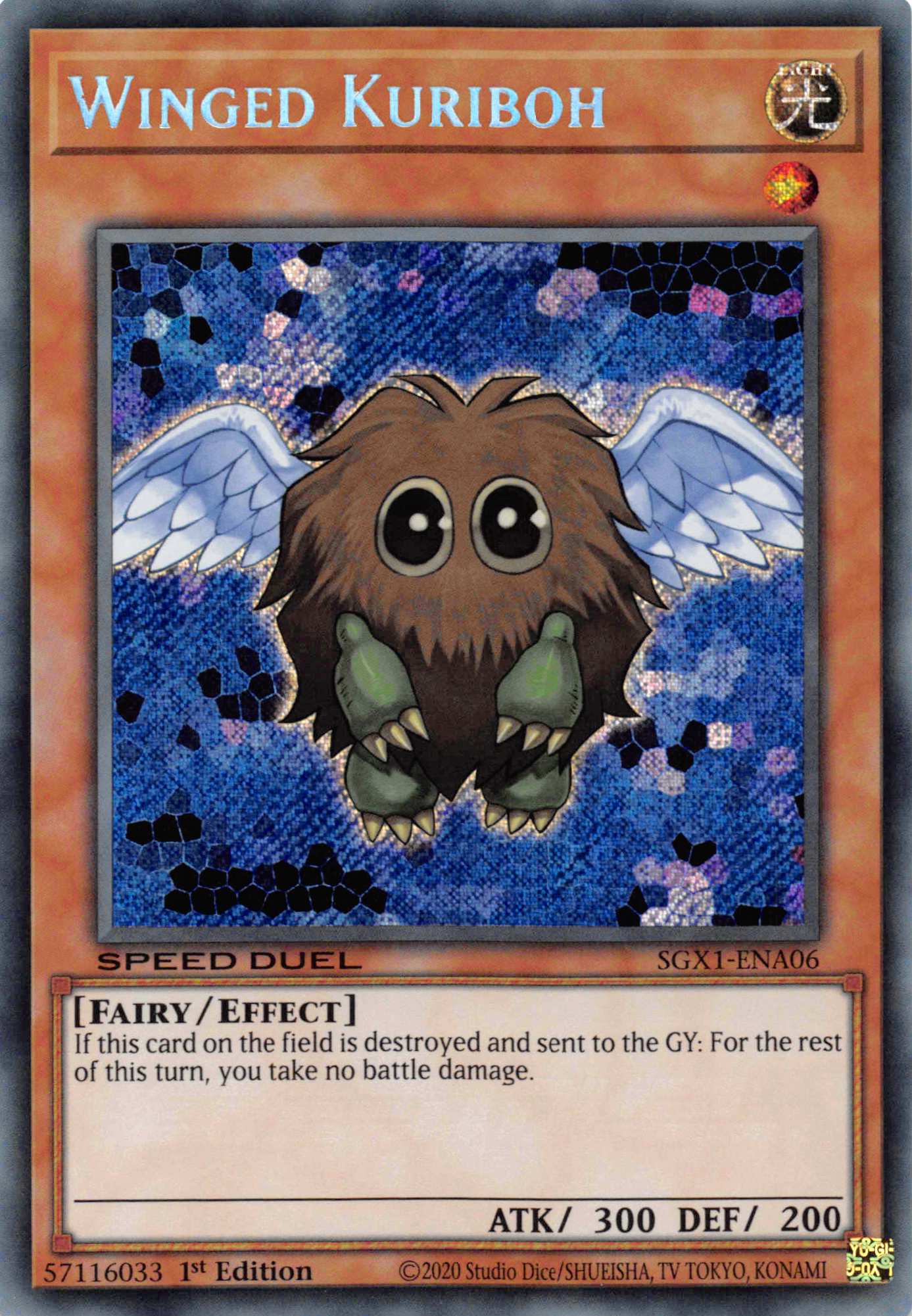 Winged Kuriboh [SGX1-ENA06] Secret Rare | Tables and Towers