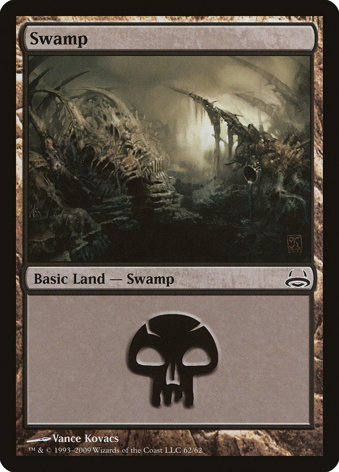 Swamp (62) [Duel Decks: Divine vs. Demonic] | Tables and Towers