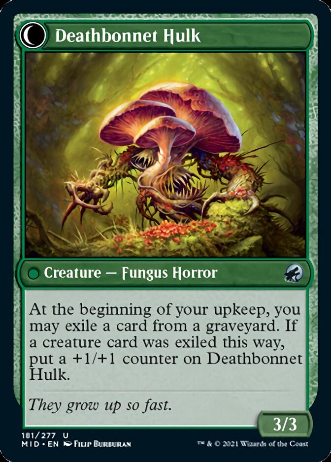 Deathbonnet Sprout // Deathbonnet Hulk [Innistrad: Midnight Hunt] | Tables and Towers